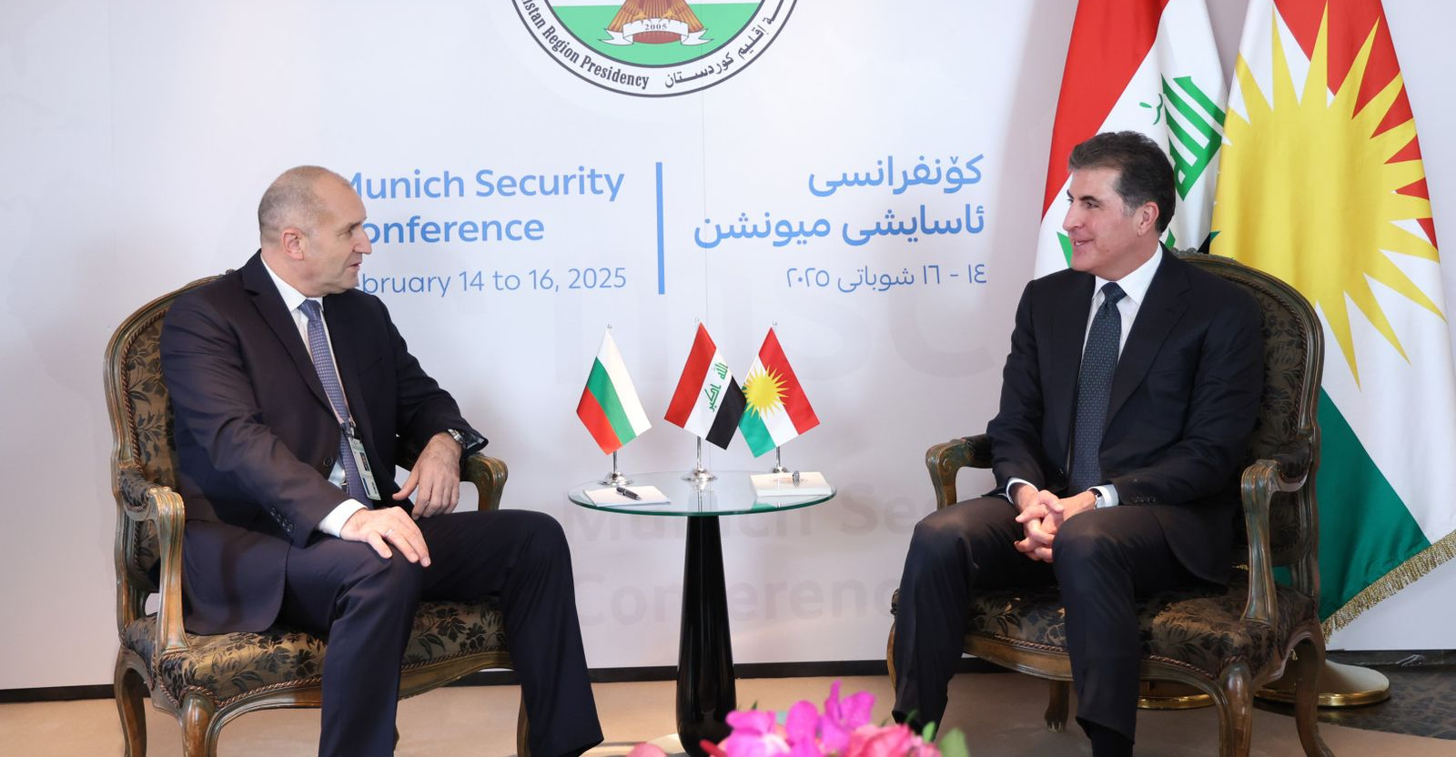 نێچیروان بارزانی باس پتەوکردن پەیوەندییەیل وەرد بولگاریا کەێد و کاروانەیل ئاسمانی ڕاستەخۆ وەرەو ئەرمینیا