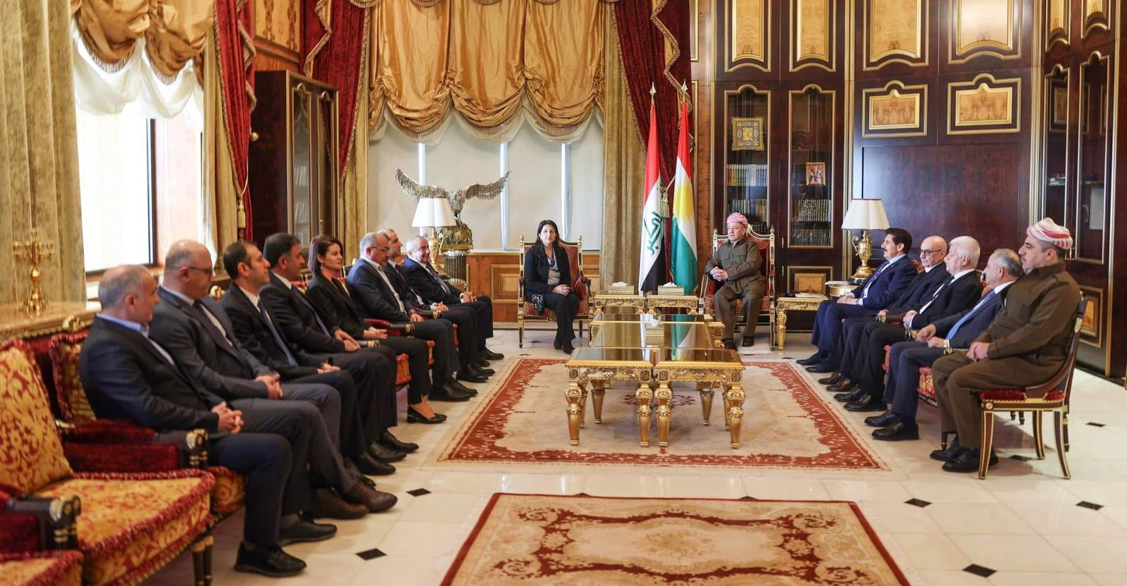 Leader Barzani welcomes İmralı delegation, reaffirms support for Turkish peace process