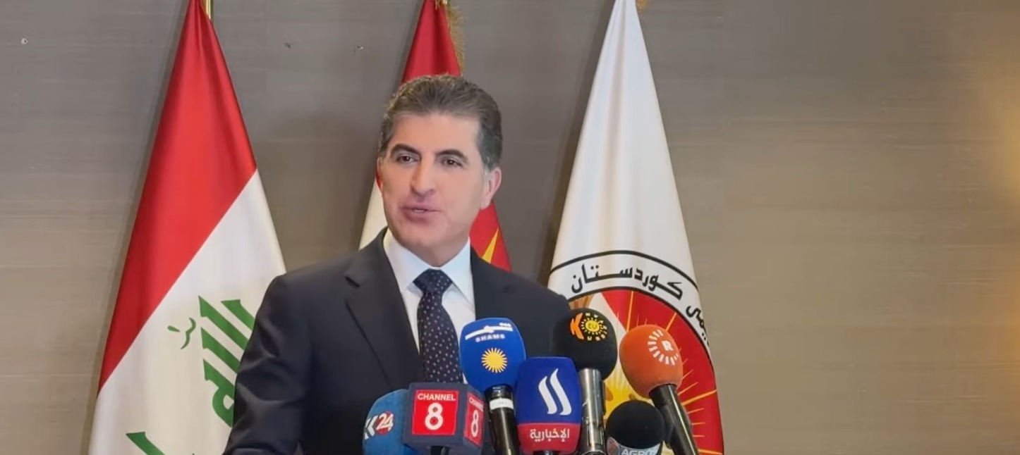 نێچیروان بارزانی ئاشکرای هویردەکاریەیل گفتوگۆ میونشن کەێد و پەیامیگ عراقی- سوری- ئەمریکی کلکەێد