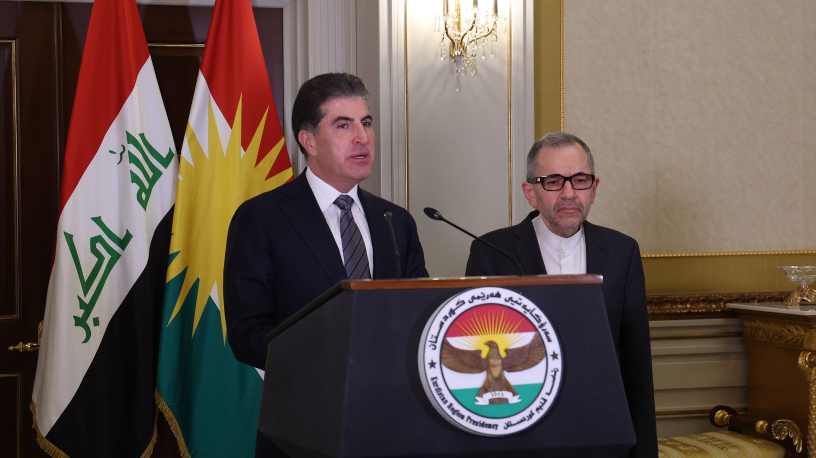 President Barzani emphasizes strengthening relations with Iran: Kurdistan Region is a stabilizing factor in the region