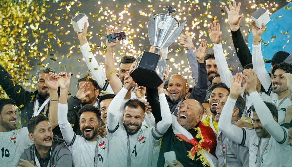 المنتخب العراقي لكرة القدم يتوج بلقب بطولة كأس الخليج الأولى لقدامى اللاعبين