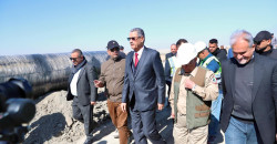 النفط تباشر بتنفيذ مشروع مد أنبوب نقل الغاز الجاف من خور الزبير إلى شط العرب