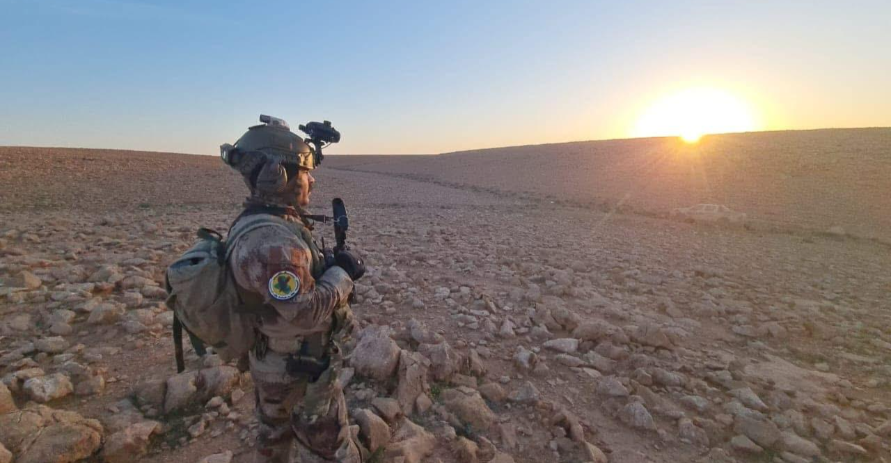 مكافحة الارهاب ينفذ  إنزالاً جوياً على "أوكار" داعش بصحراء الانبار