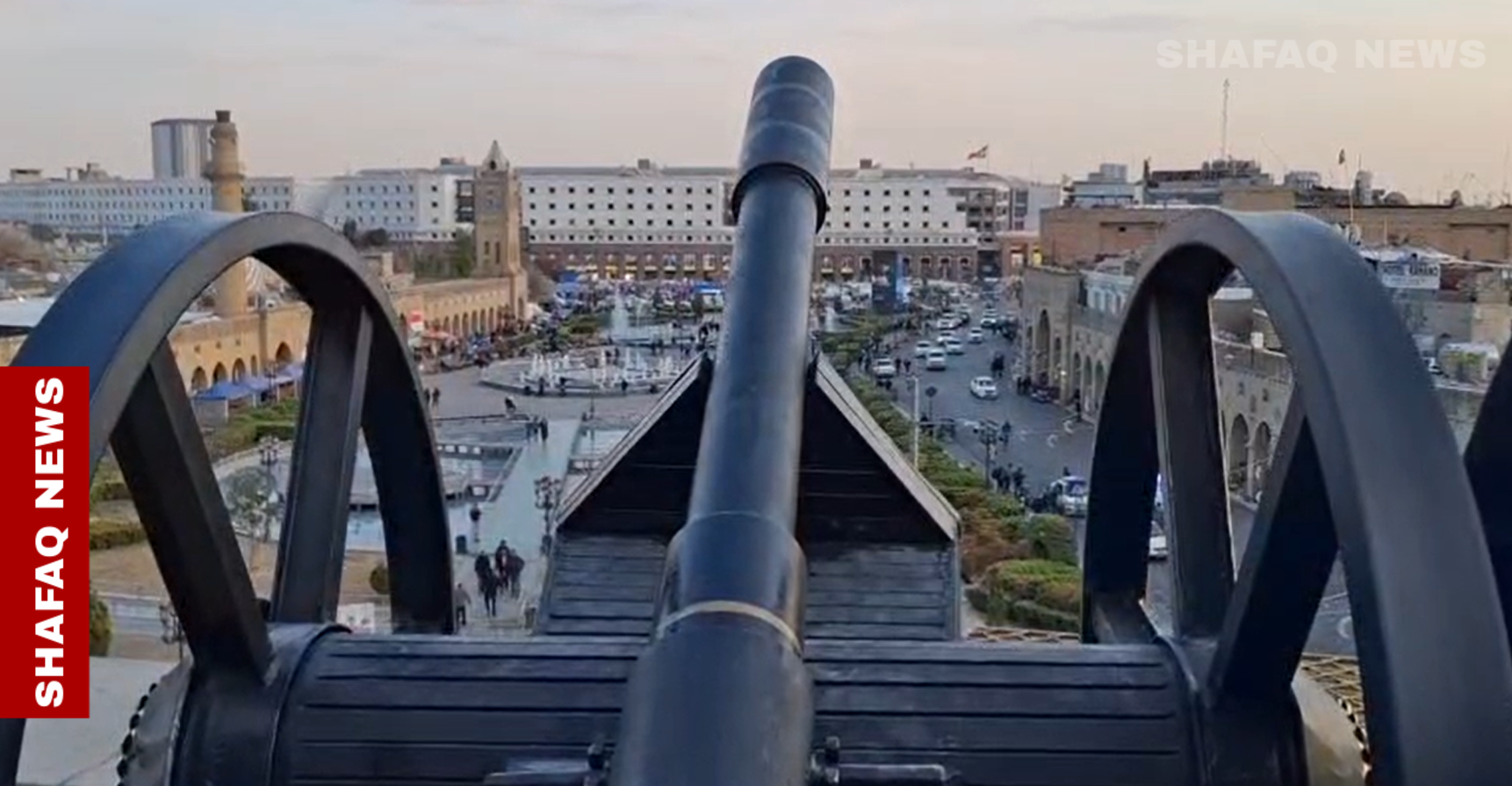 A blast from the past: Erbil revives traditional Ramadan cannon