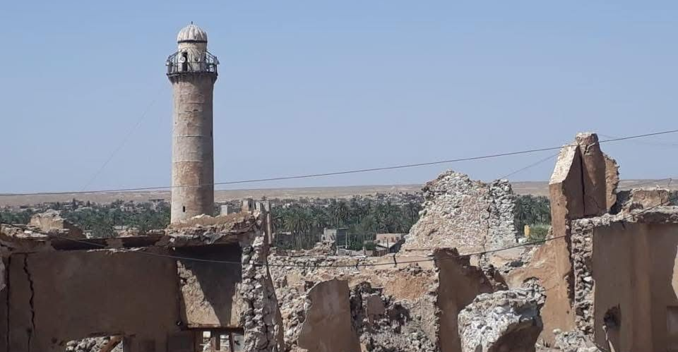 Hit minaret restoration hits funding gap, official warns