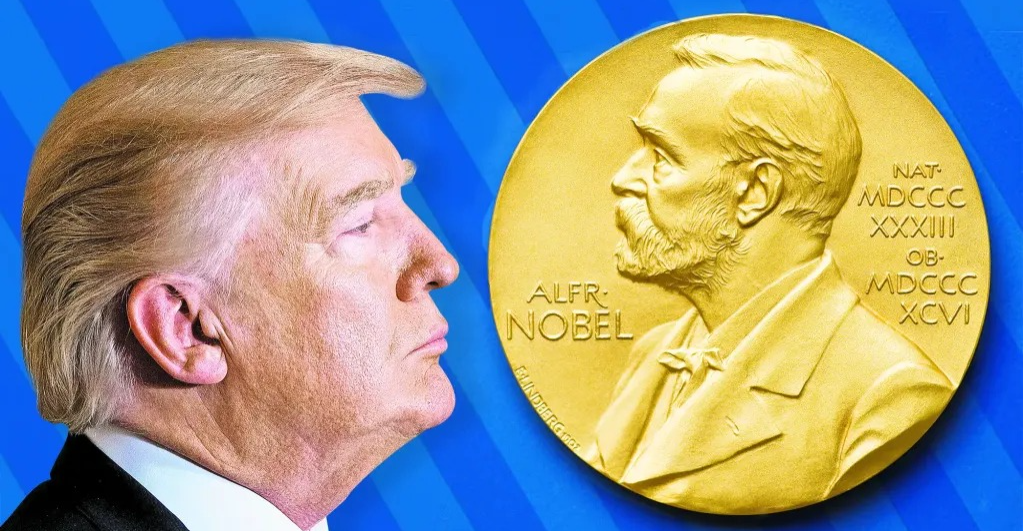 Trump Nominated for Nobel Peace Prize for Approach to Middle East