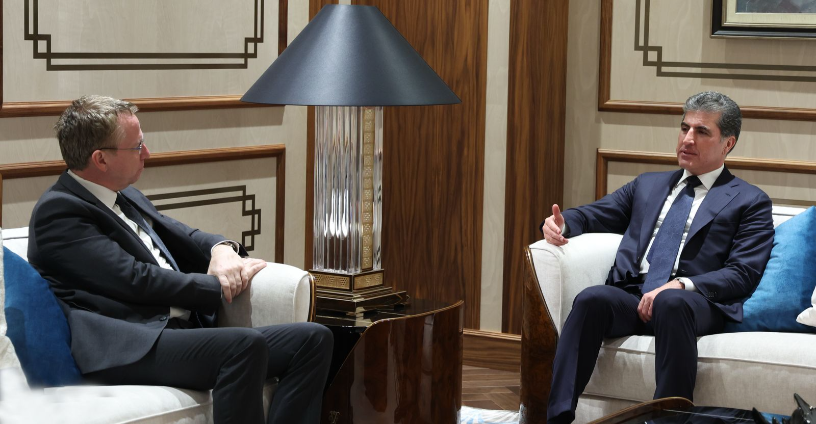 President Barzani, French Ambassador discuss bilateral relations