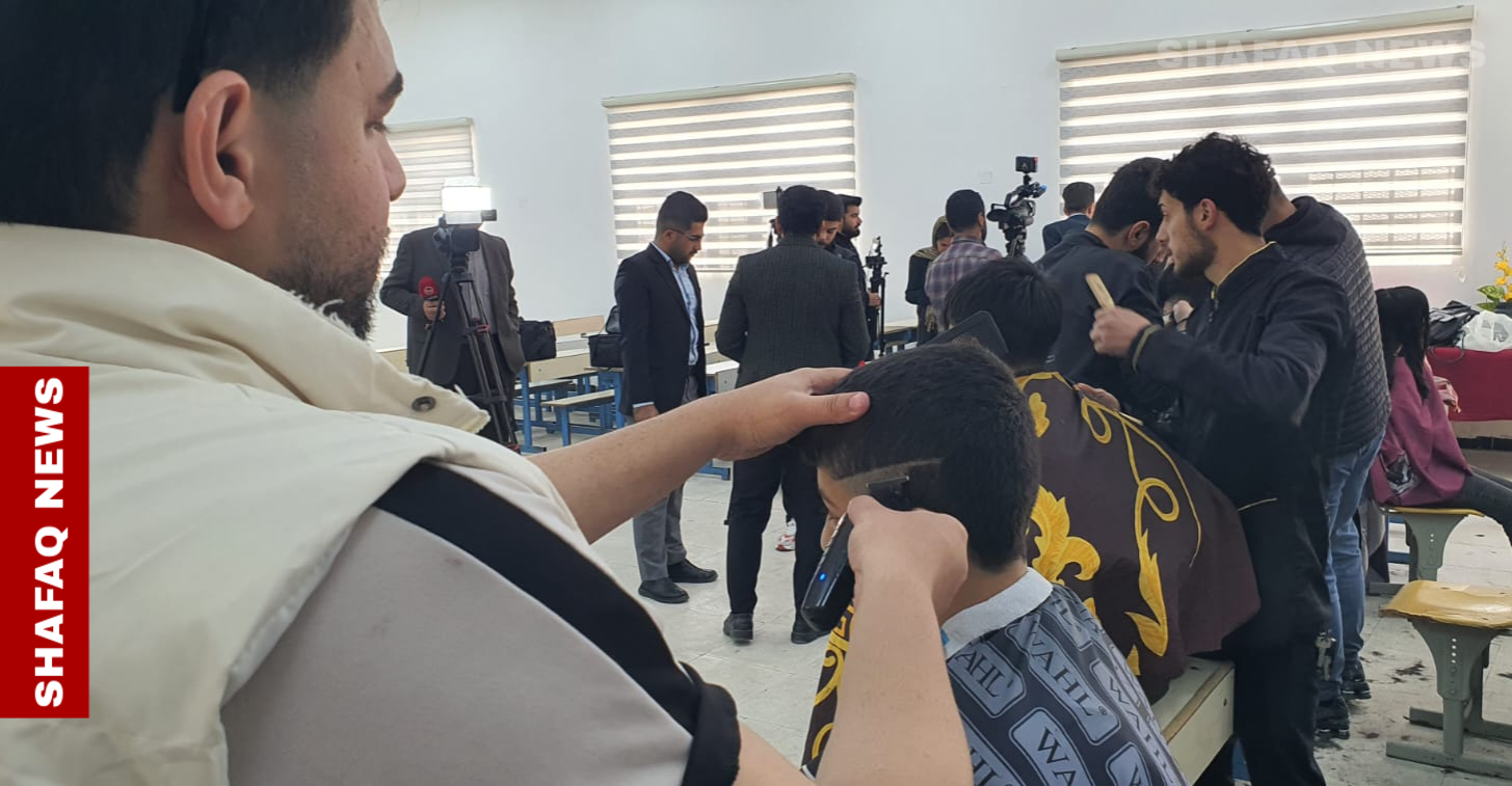 Kurdish NGO launches free haircut initiative for 10,000 orphans