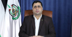 کوشیان قسەکەر "حەماس" وە گورزیگ وەبان چادرەگەی لە باکوور غەزە