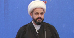 Al-Khazali: criticizes global inaction on Gaza warns of regional Israeli agenda