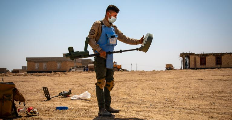 241 مليون دولار.. تمويل سعودي لمكافحة الألغام في 3 دول بينها العراق