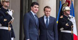 President Barzani heads to Paris for talks with Macron