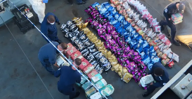 البحرية المشتركة تصادر مخدرات بقيمة 23 مليون دولار منذ 2025