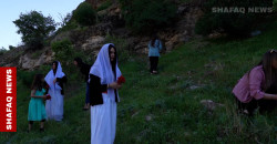 Iraq's Yazidis celebrate Sere Sal with Joy amid Spring Blooms