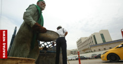 Iraq’s unsung hero: 67-year-old fills potholes in Hilla for free