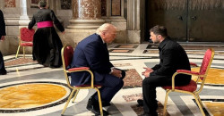 Trump, Zelensky meet in Rome: Ice thaws after tense DC clash