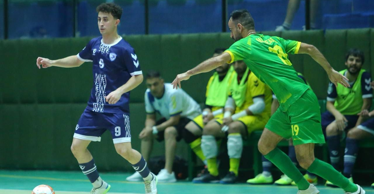 الموارد المائية يتغلب على الشرطة بذهاب نصف نهائي دوري كرة الصالات