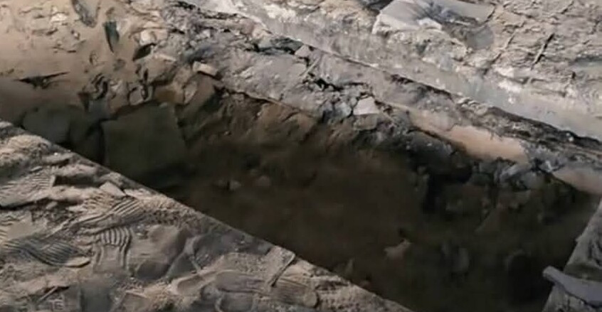 نبش قبر حافظ الأسد في القرداحة ونقل رفاته لمكان مجهول (صور)