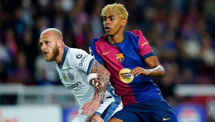 في أمسية الأهداف الستة.. معركة برشا- الانتر تنتهي بالتعادل وحسمها إياباً في إيطاليا