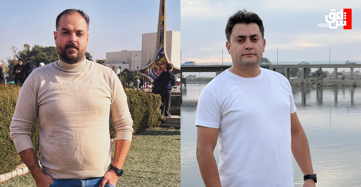 بی سەروشوینبوین  دوو رووژنامەنویس کورد لەوەخت رووماڵکردن رویداوەیل شار سەحنایە لە ئاوایەیل دیمەشق