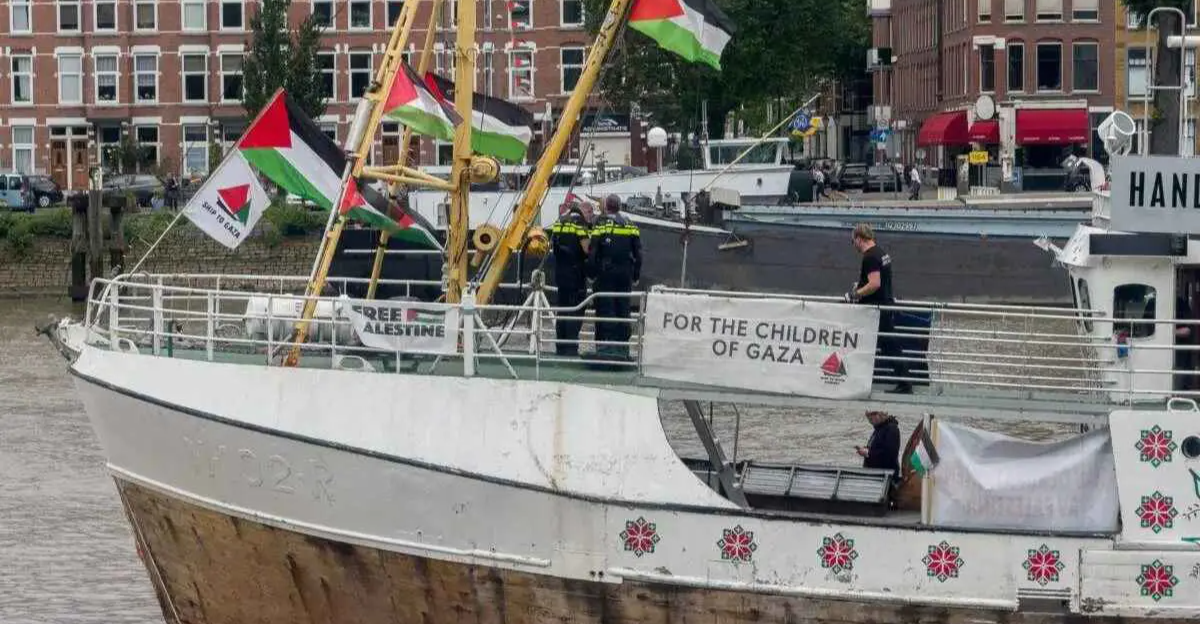 Drone strike hits Gaza-Bound Humanitarian ship near Malta, Israel blamed