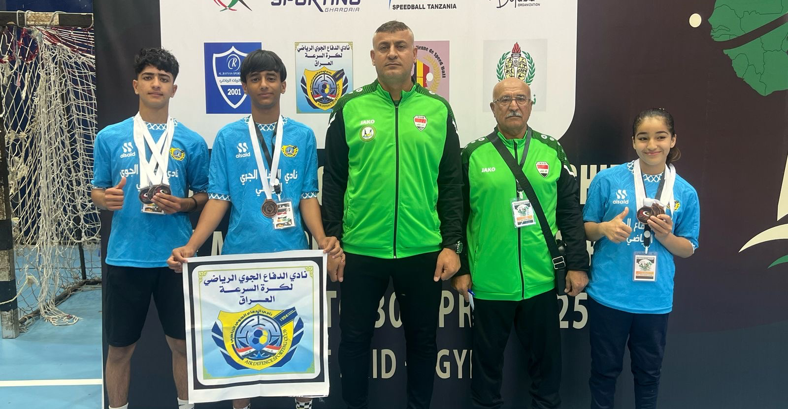 نادٍ عراقي يحرز المركز الرابع في بطولة عربية لكرة السرعة