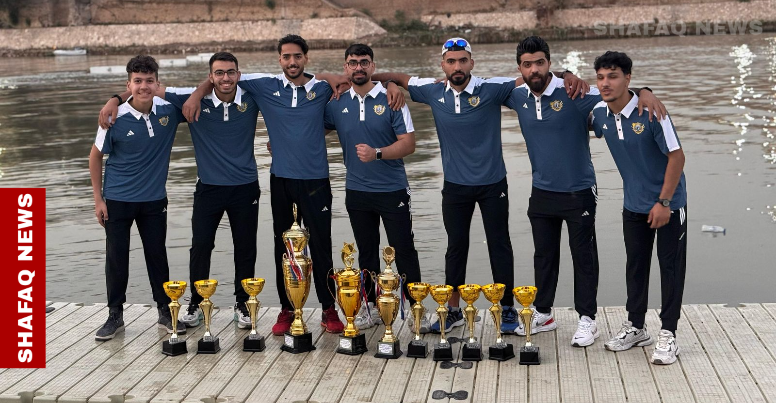 الدفاع الجوي يتوج بالمركز الأول لجميع الفئات في بطولة العراق للتجذيف (صور)