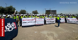 "طقس" يتكرر كل عام.. المهندسون العراقييون يجددون احتجاجهم على البطالة (صور)