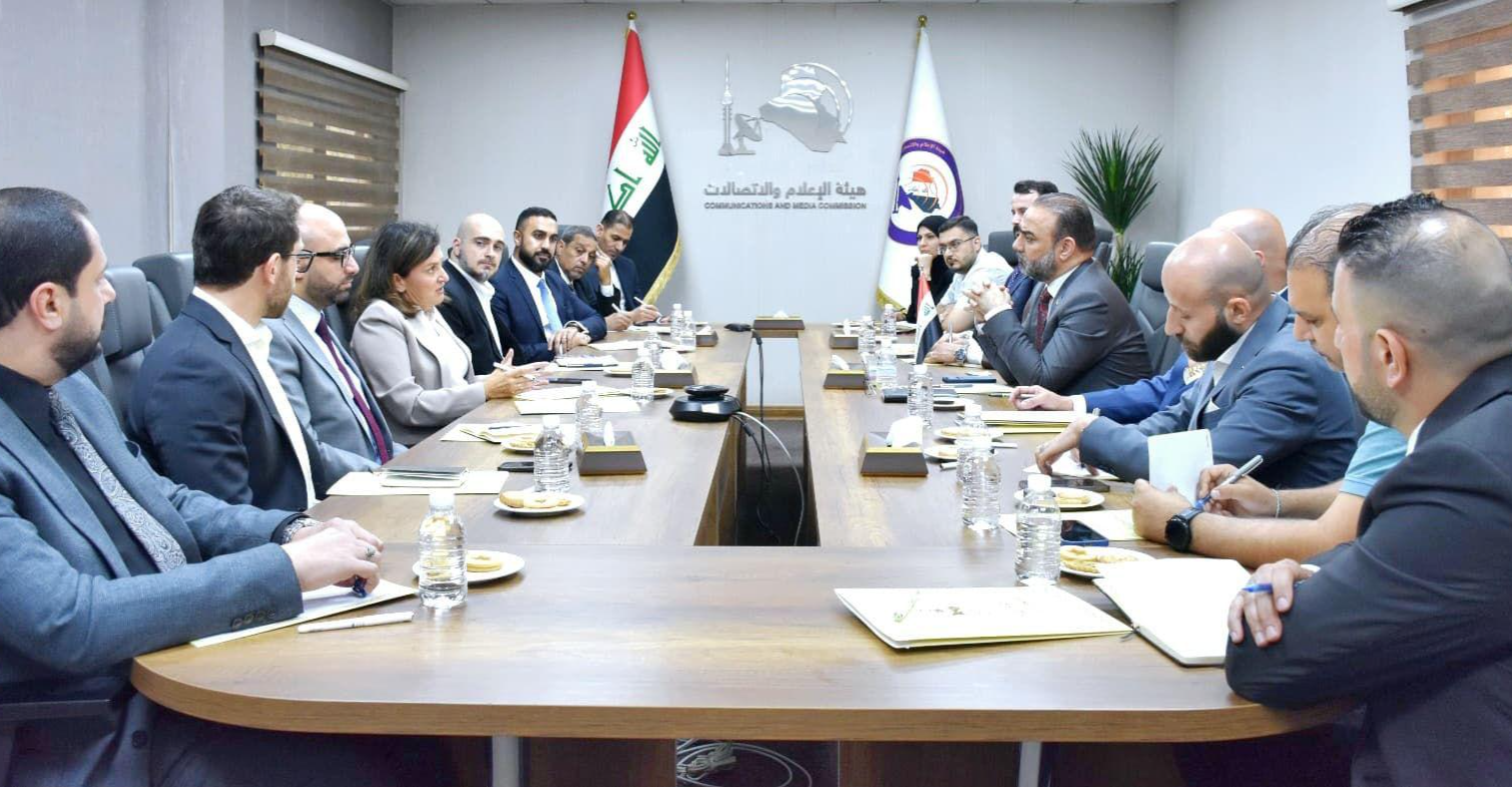 هيئة الاعلام تدعو "ميتا" إلى إنشاء مركز دعم إقليمي خاص بالعراق لتنظيم المحتوى