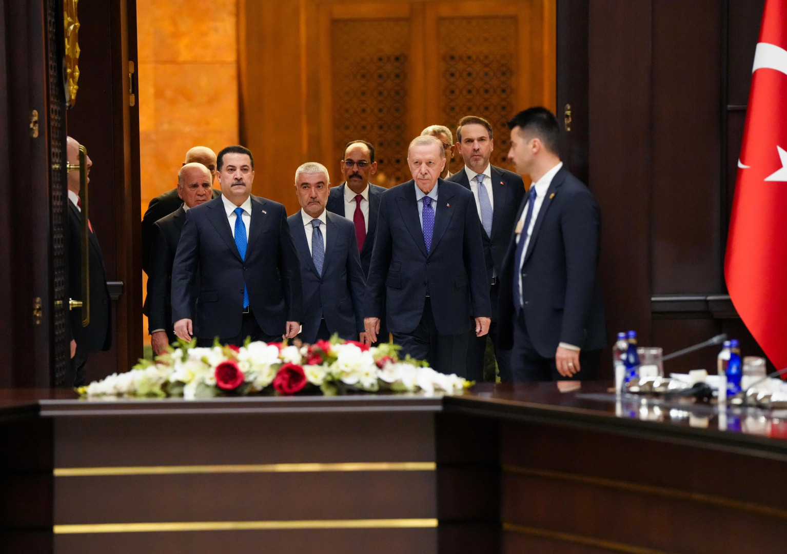 انطلاق أعمال الاجتماع الرابع لمجلس التعاون الاستراتيجي بين العراق وتركيا.. صور