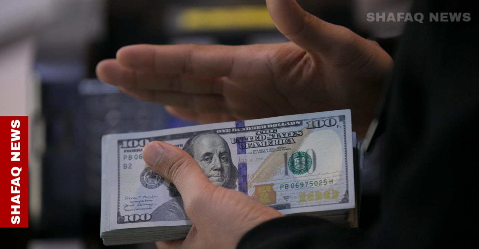 ‏بەرزەوبوین نرخ دۆلار لە بەغدا و هەولێر وەگەرد بەسیان بۆرسەیل