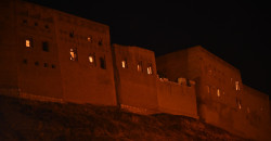 Erbil lights up its oldest landmark