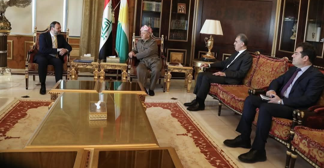 الاتحاد الأوروبي يشرح رؤيته عن إقليم كوردستان لبارزاني