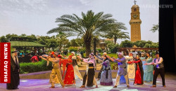 Iraqi folklore troupe celebrates heritage as Arab leaders gather in Baghdad