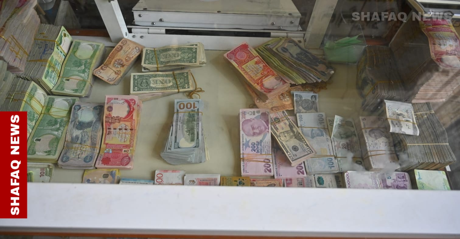 ‏ئارامگردن نرخ دۆلار لە بەغدا و داوەزیانی لە هەولێر