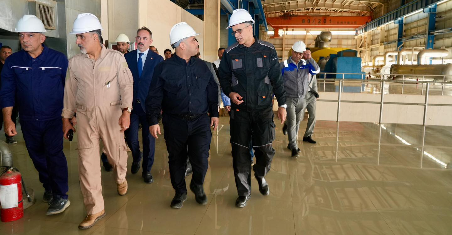 الإعلان عن تشغيل أولي لأكبر محطات الكهرباء في العراق