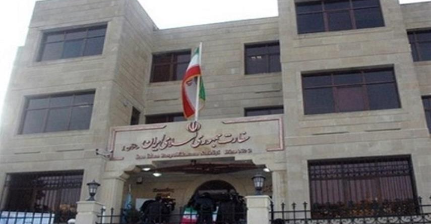 اشتعال النيران بمحيط السفارة الايرانية ببغداد