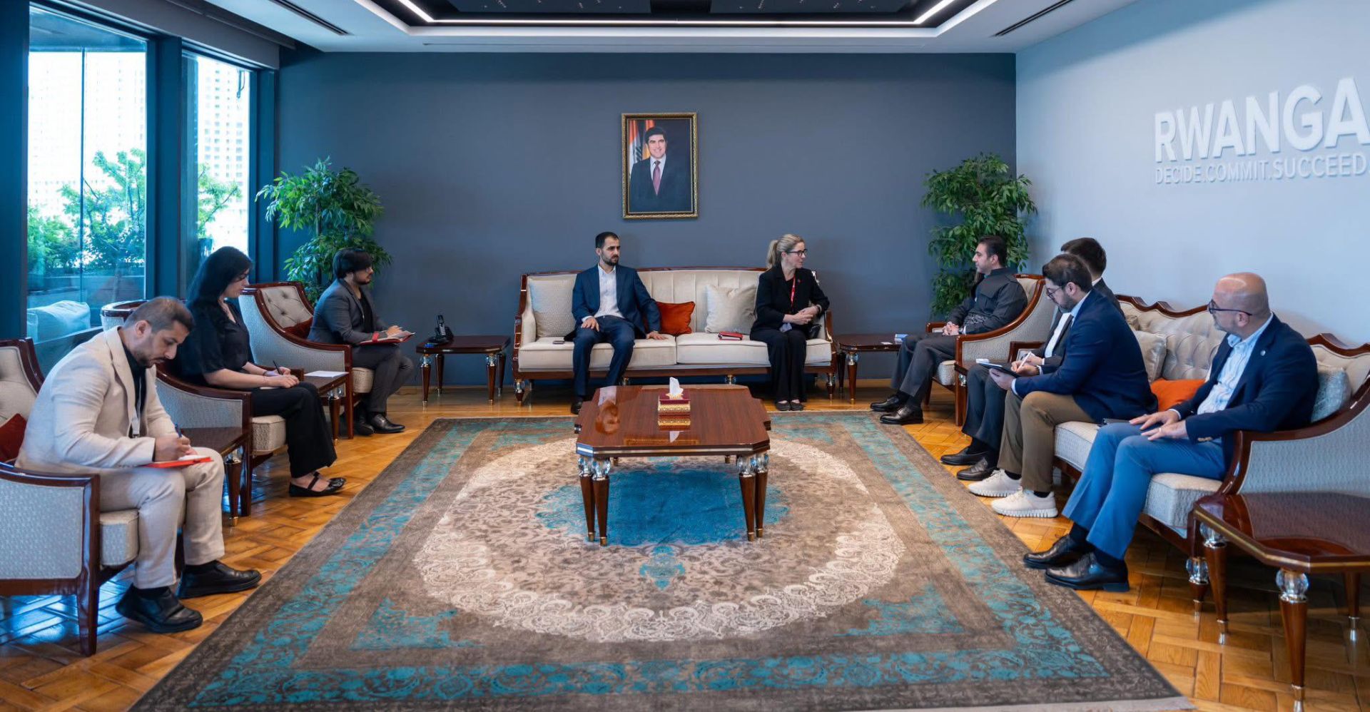 Rwanga Foundation explores projects to support children in Iraq