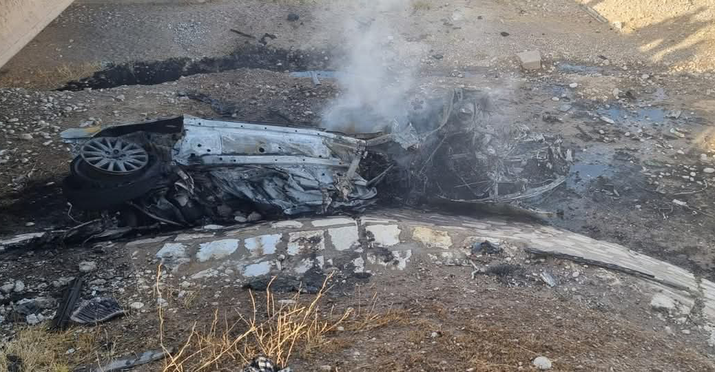 مصرع 3 أشخاص بانقلاب واحتراق سيارة في إقليم كوردستان