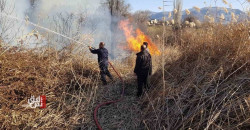 Fire in Iraq’s Kirkuk: Over 100,000 square meters of wheat saved