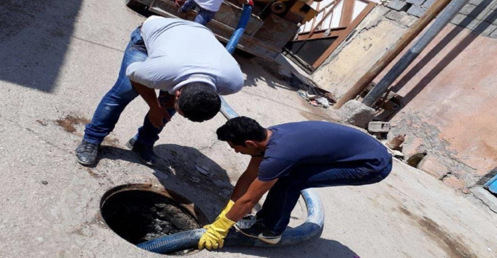 مصرع عاملين إثر سقوطهما في مشروع مجاري شرقي بغداد