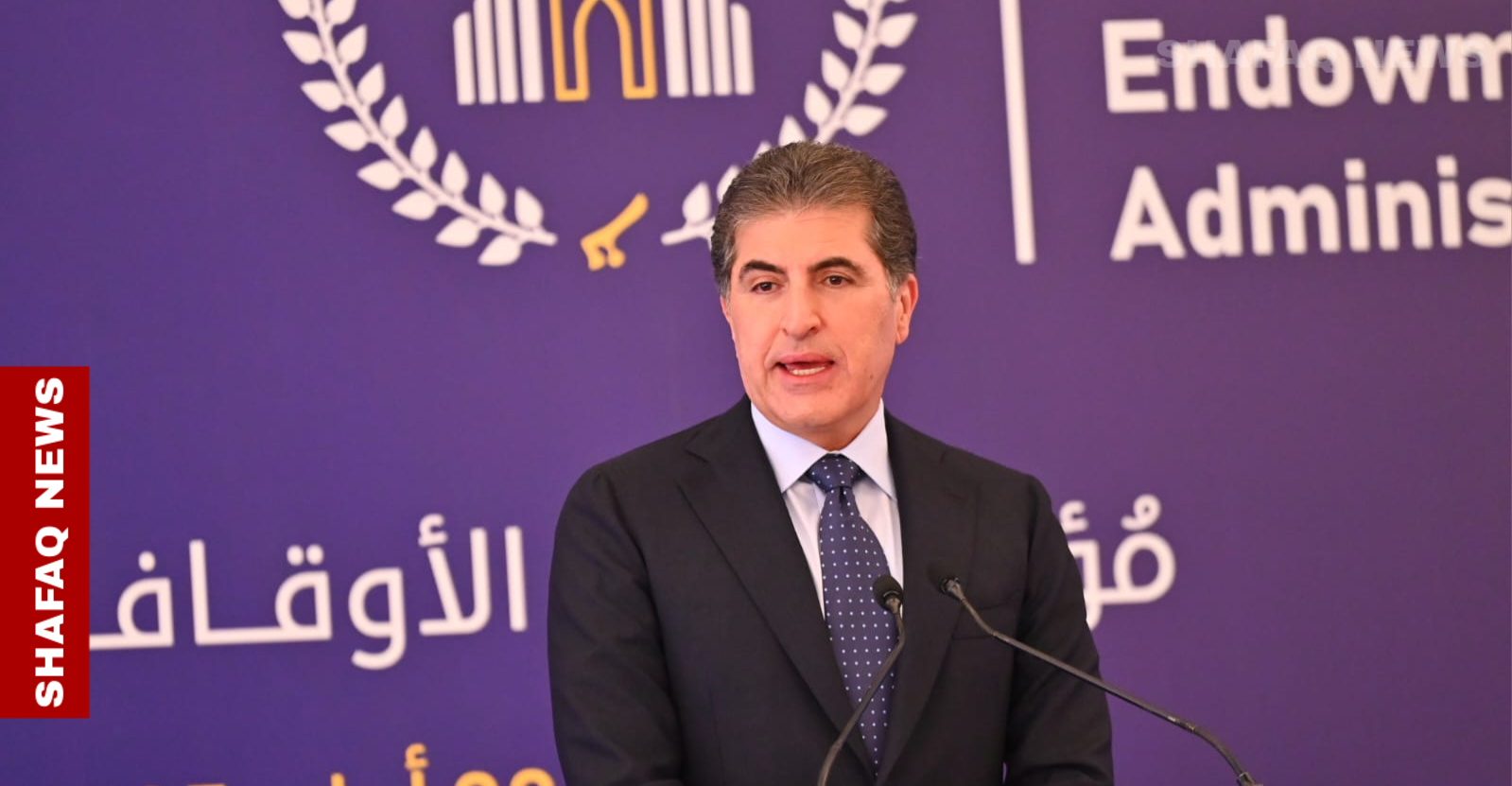 پشتیوانی خوەی ئەرا دەرکردن یاسایگ ئەرا ئەوقاف مەسیحی راگەیان.. نێچیروان بارزانی: مقیەتیکردن ماف گشت پێکهاتەیل ریڕەویگ جیگیرە