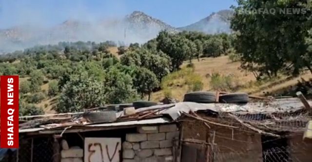 Turkish shelling sparks wildfire in northern Duhok