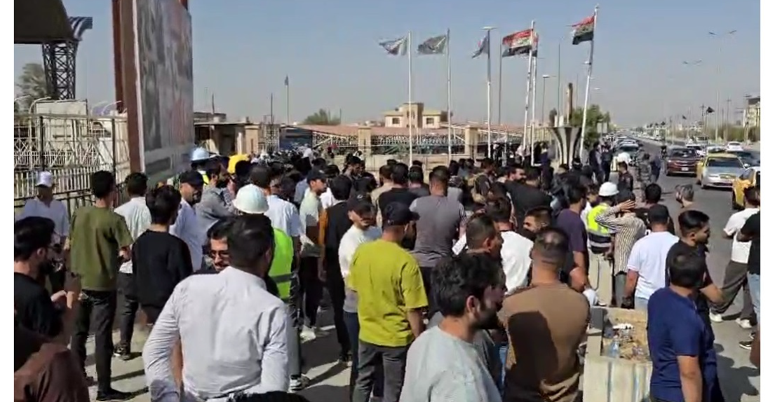 Basra oil graduates clash with police amid job protests