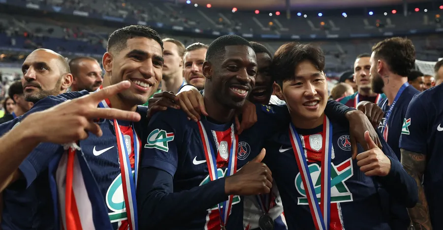 ديمبيلي أفضل لاعب في دوري أبطال أوروبا