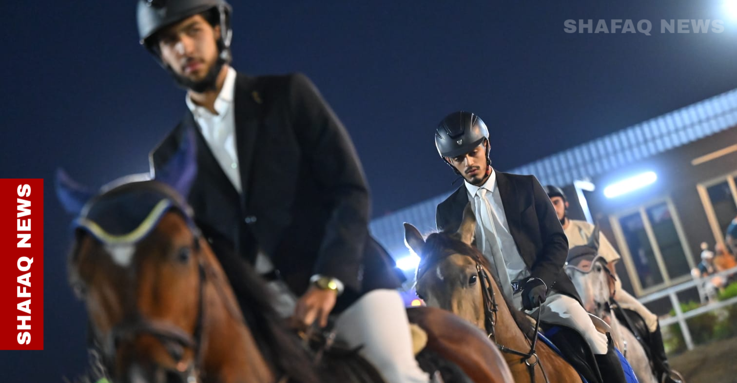 كوردستان.. أول مسابقة دولية لقفز الحواجز بمشاركة واسعة من فرسان العراق (صور)