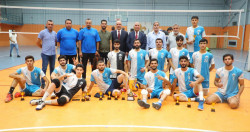 الهندية يتوج بطلاً لدوري الدرجة الأولى للكرة الطائرة