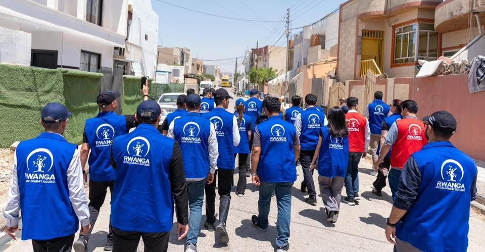 Rwanga Foundation launches water distribution for 550 Erbil families