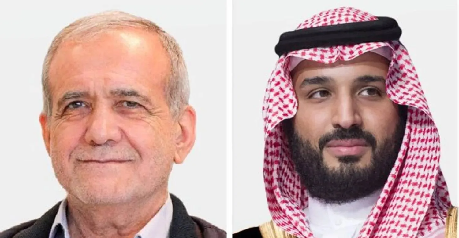 بزشكيان يهاتف بن سلمان.. تبادل شكر وتوسيع علاقات وتأييد مواقف