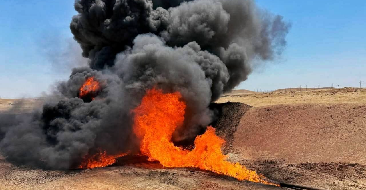 Gas pipeline resumes operations after explosion near Kirkuk